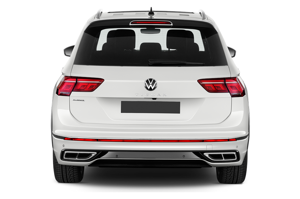Volkswagen Tiguan Allspace (Baujahr 2022) R-Line 5 Türen Heckansicht