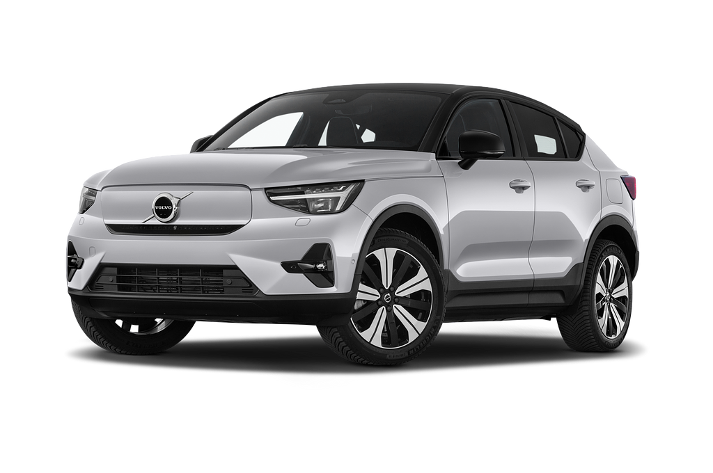 Volvo C40 Recharge (Baujahr 2022) Ultimate 5 Türen seitlich vorne mit Felge