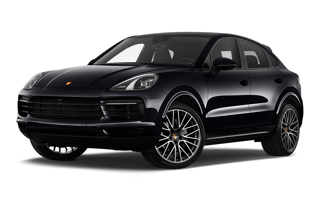 Porsche Cayenne Coupe (Baujahr 2021) - 5 Türen seitlich vorne mit Felge