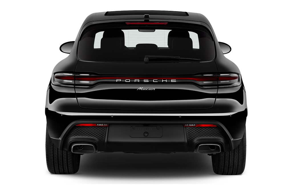 Porsche Macan (Baujahr 2022) Base 5 Türen Heckansicht