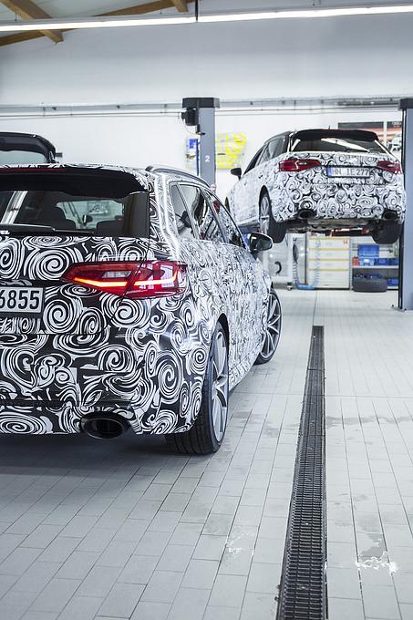 Audi RS3 Prototypenerprobung