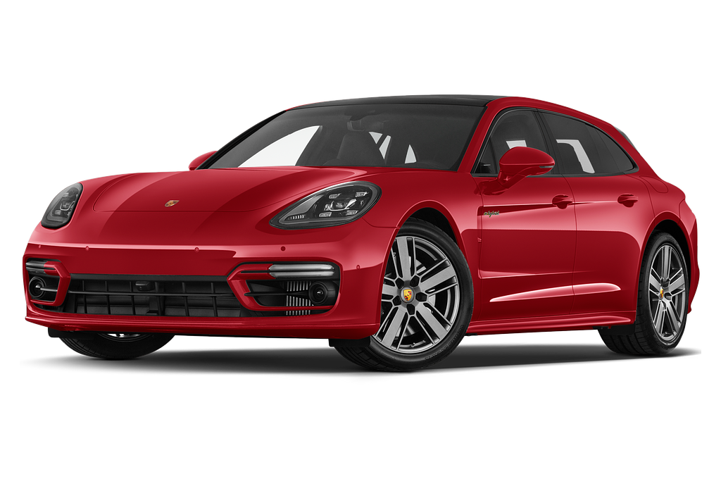 Porsche Panamera (Baujahr 2023) 4 PHEV Sport Turismo 5 Türen seitlich vorne mit Felge
