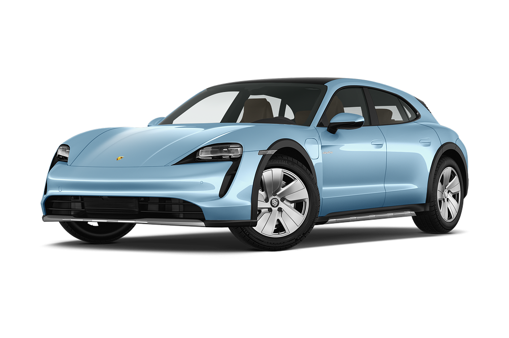Porsche Taycan (Baujahr 2022) 4 Cross Turismo 5 Türen seitlich vorne mit Felge