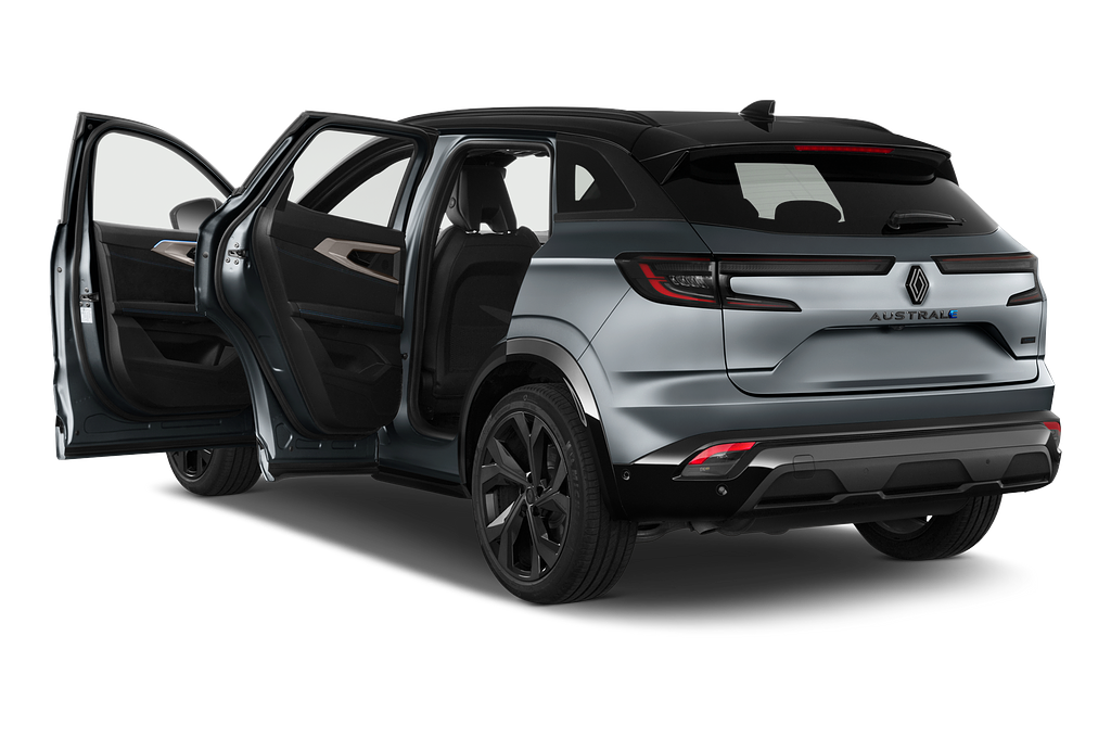 Renault Austral (Baujahr 2023) Techo Esprit Alpine 5 Türen Tür geöffnet