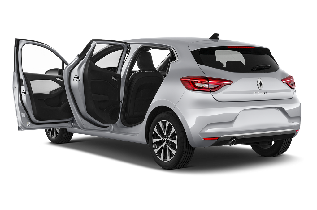 Renault Clio (Baujahr 2023) Techno 5 Türen Tür geöffnet
