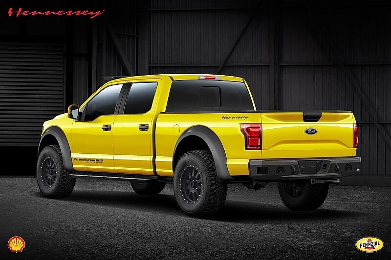 Der Hennessey Ford F 150 VelociRaptor 600 kostet mindestens 59.909 Euro