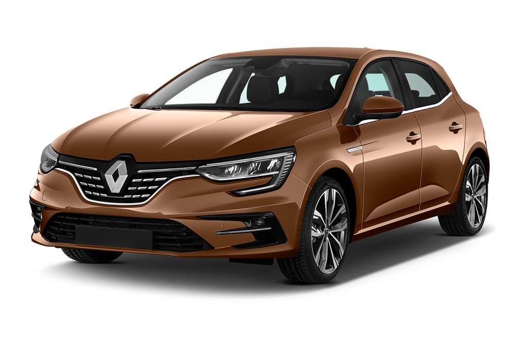 Renault Megane (Baujahr 2020) Intens 5 Türen seitlich vorne