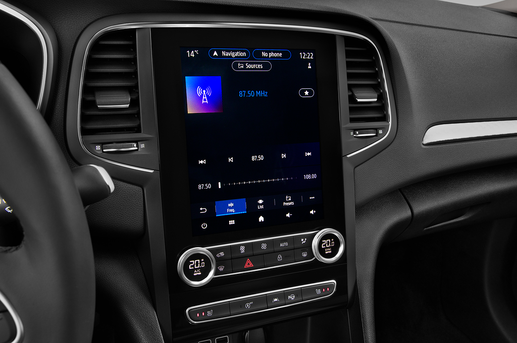 Renault Megane (Baujahr 2020) Intens 5 Türen Radio und Infotainmentsystem