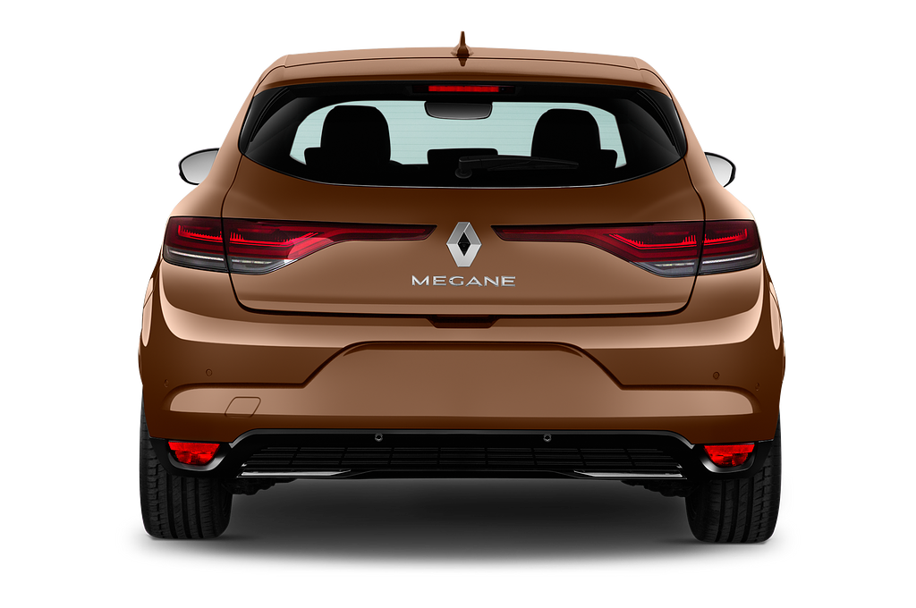 Renault Megane (Baujahr 2020) Intens 5 Türen Heckansicht