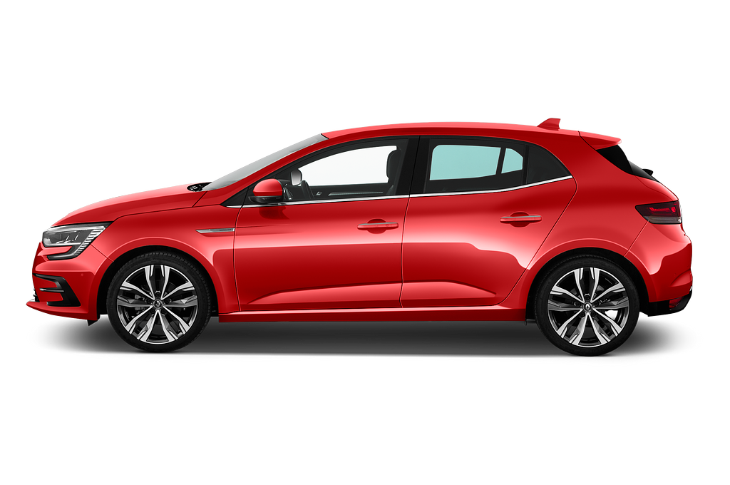 Renault Megane (Baujahr 2022) - 5 Türen Seitenansicht