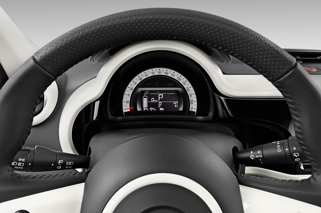 Renault Twingo Electric (Baujahr 2021) Life 5 Türen Tacho und Fahrerinstrumente