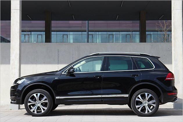 Vorsicht: Für den Touareg V6 TDI BlueMotion Technology 150 kW stehen extrem viele Ausstattungsoptionen zur Verfügung, die den Wagenpreis enorm in die Höhe treiben können