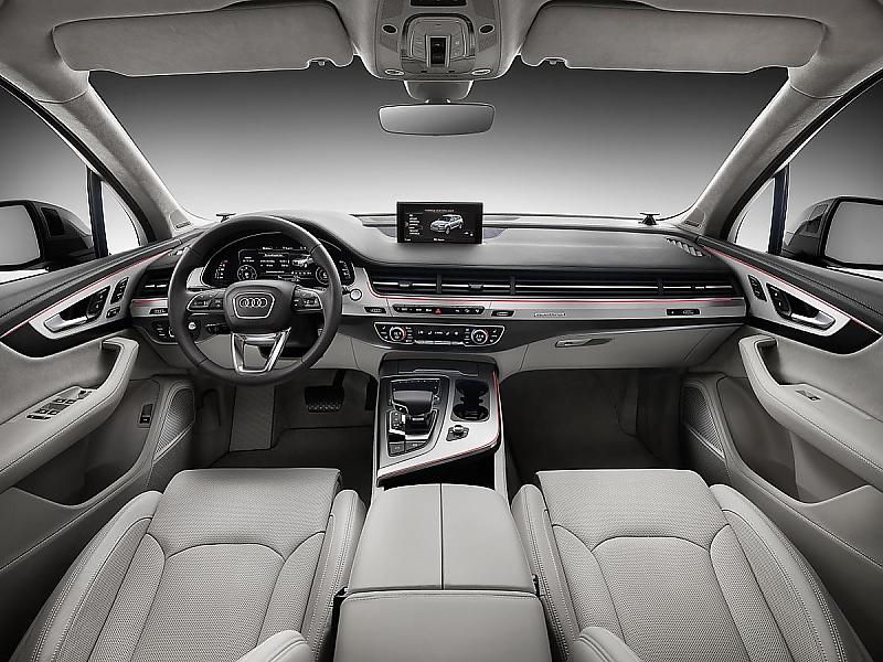 Der Innenraum des Audi Q7