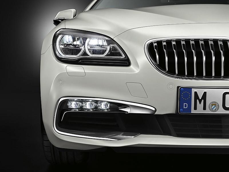 Das BMW 6er Gran Coupé hat LED-Scheinwerfer serienmäßig