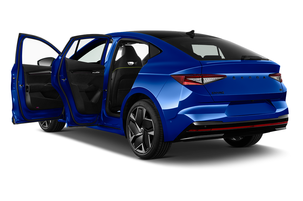 Skoda Enyaq Coupe iV (Baujahr 2022) RS 5 Türen Tür geöffnet