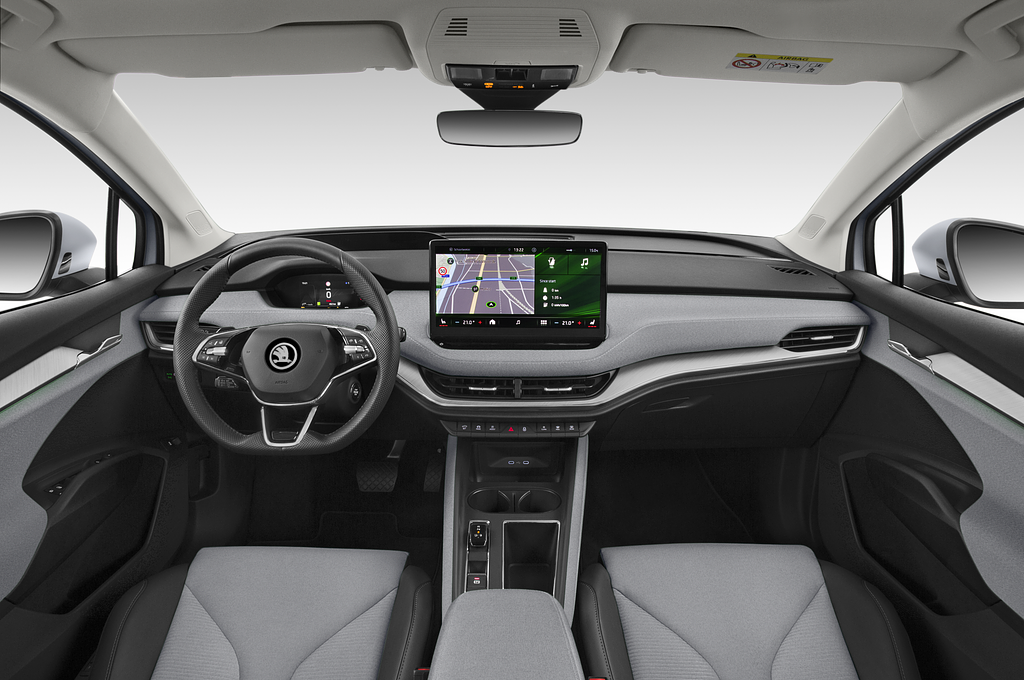 Skoda Enyaq iV (Baujahr 2021) 80 5 Türen Cockpit und Innenraum