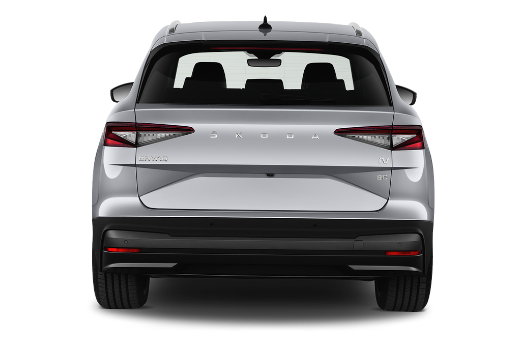 Skoda Enyaq iV (Baujahr 2021) 80 5 Türen Heckansicht