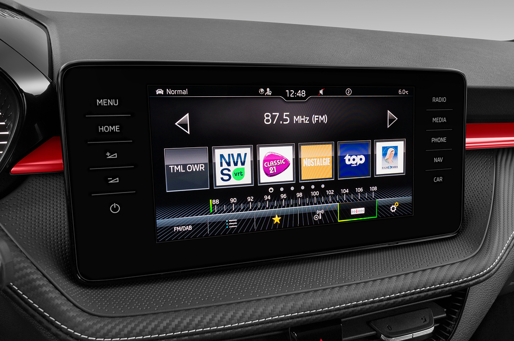 Skoda Fabia (Baujahr 2023) Monte Carlo 5 Türen Radio und Infotainmentsystem