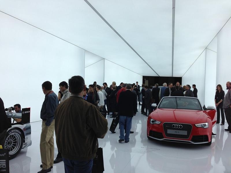 Audi Messestand auf der CES 2013