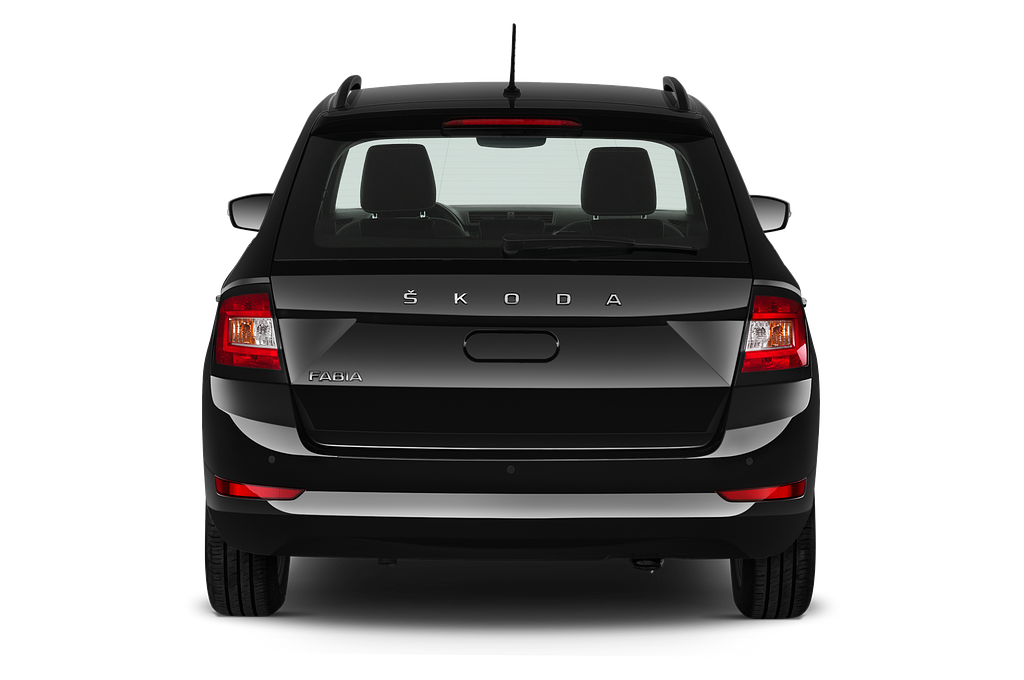 Skoda Fabia (Baujahr 2021) Style 5 Türen Heckansicht