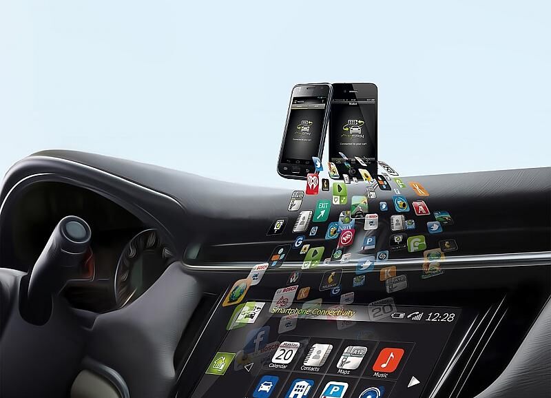 Bosch Integration des Smartphones in das Auto