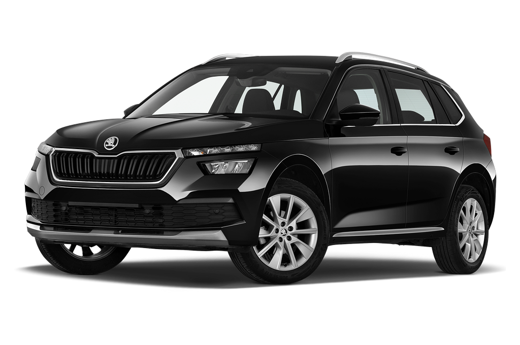 Skoda Kamiq (Baujahr 2023) Selection 5 Türen seitlich vorne mit Felge