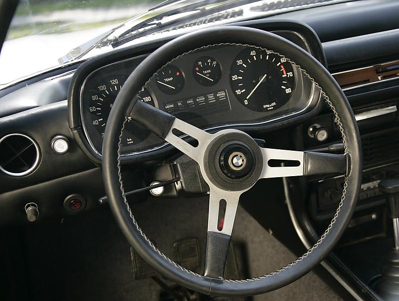 BMW 2002 GT4 Frua - Cockpit aus dem BMW 2500
