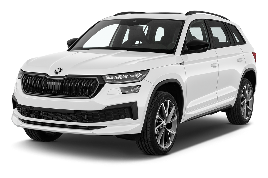 Skoda Kodiaq (Baujahr 2021) SportLine 5 Türen seitlich vorne