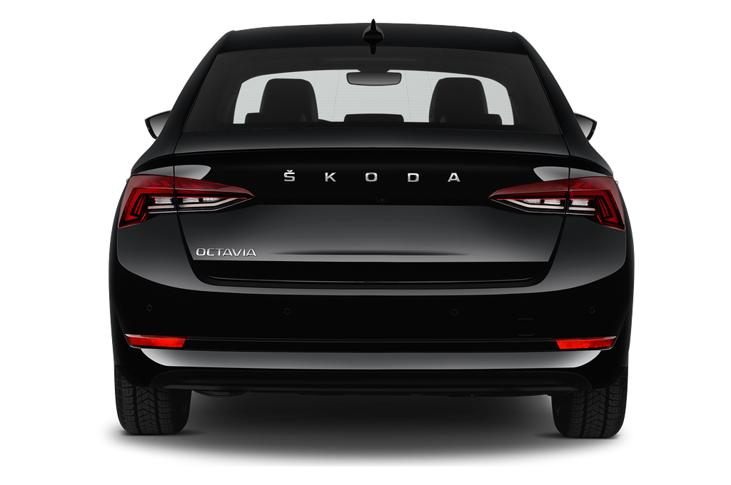 Skoda Octavia (Baujahr 2020) Style 5 Türen Heckansicht