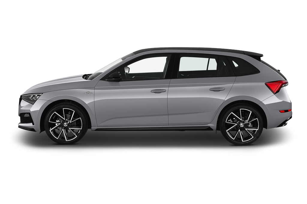 Skoda Scala (Baujahr 2020) Monte Carlo 5 Türen Seitenansicht