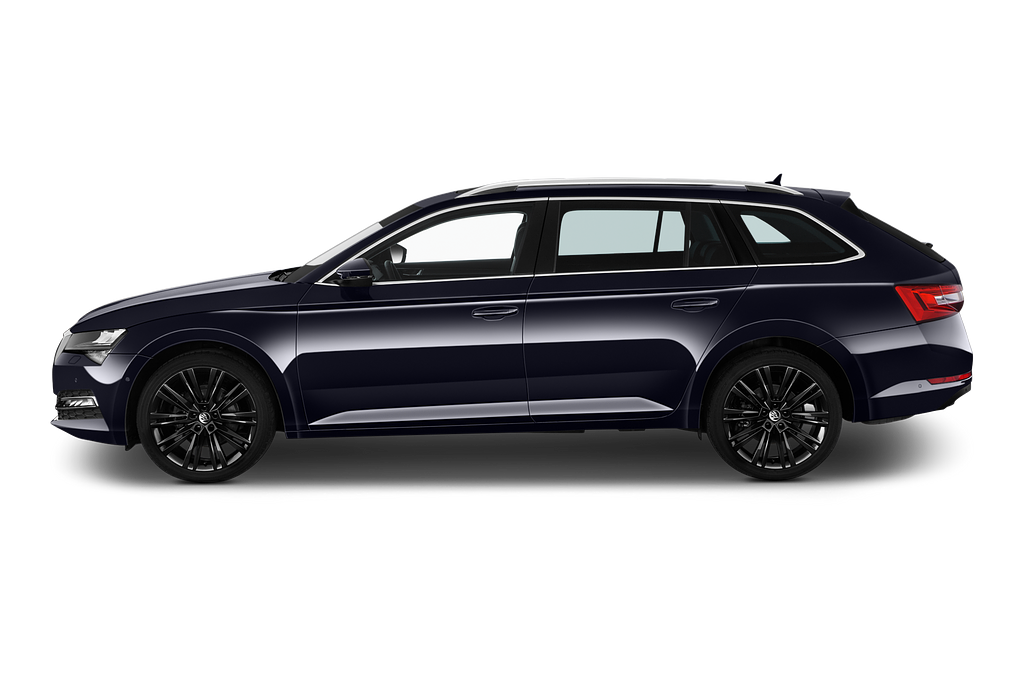 Skoda Superb Combi (Baujahr 2023) Style 5 Türen Seitenansicht