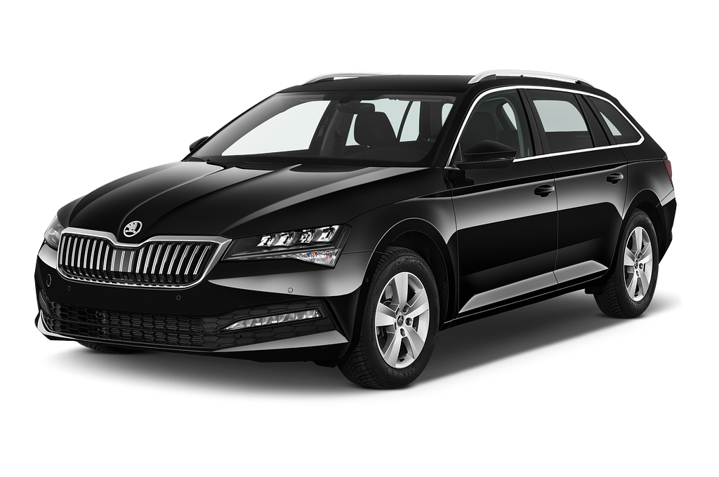 Skoda Superb Combi (Baujahr 2023) Ambition 5 Türen seitlich vorne