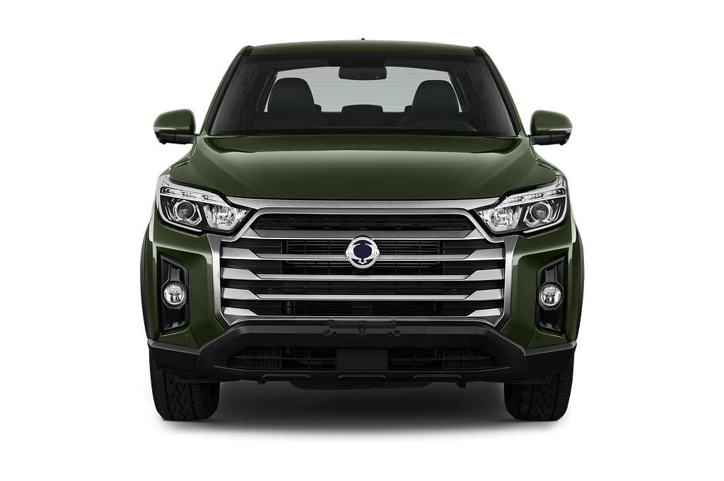 Ssangyong Musso (Baujahr 2022) Sapphire Crew Cab 4 Türen Frontansicht