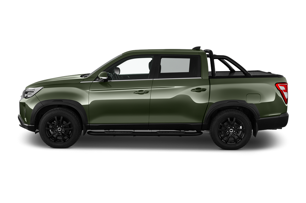 Ssangyong Musso (Baujahr 2022) Sapphire Crew Cab 4 Türen Seitenansicht