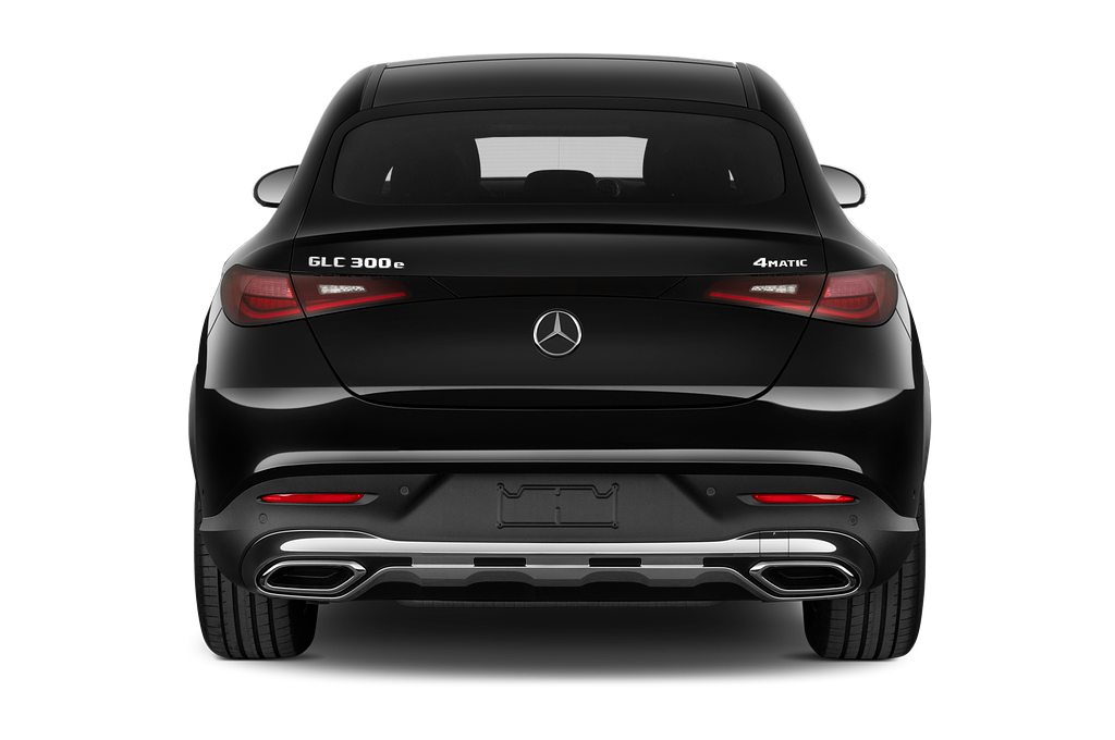 Mercedes-Benz GLC Coupe (Baujahr 2024) 300e 5 Türen Heckansicht