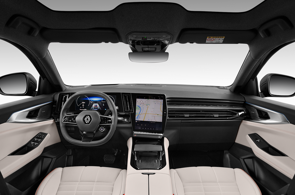 Renault Espace Hybrid (Baujahr 2023) Iconic 5 Türen Cockpit und Innenraum