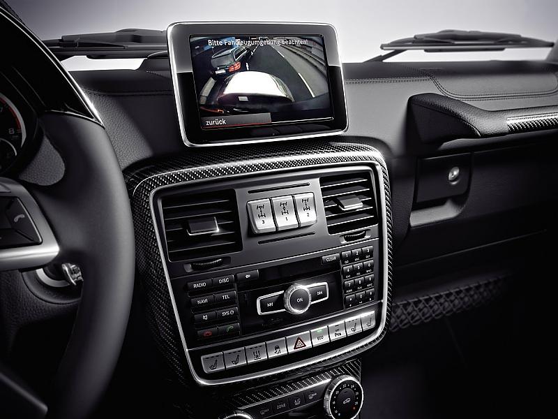 Die aktuelle Cockpit-Version des Mercedes G 500