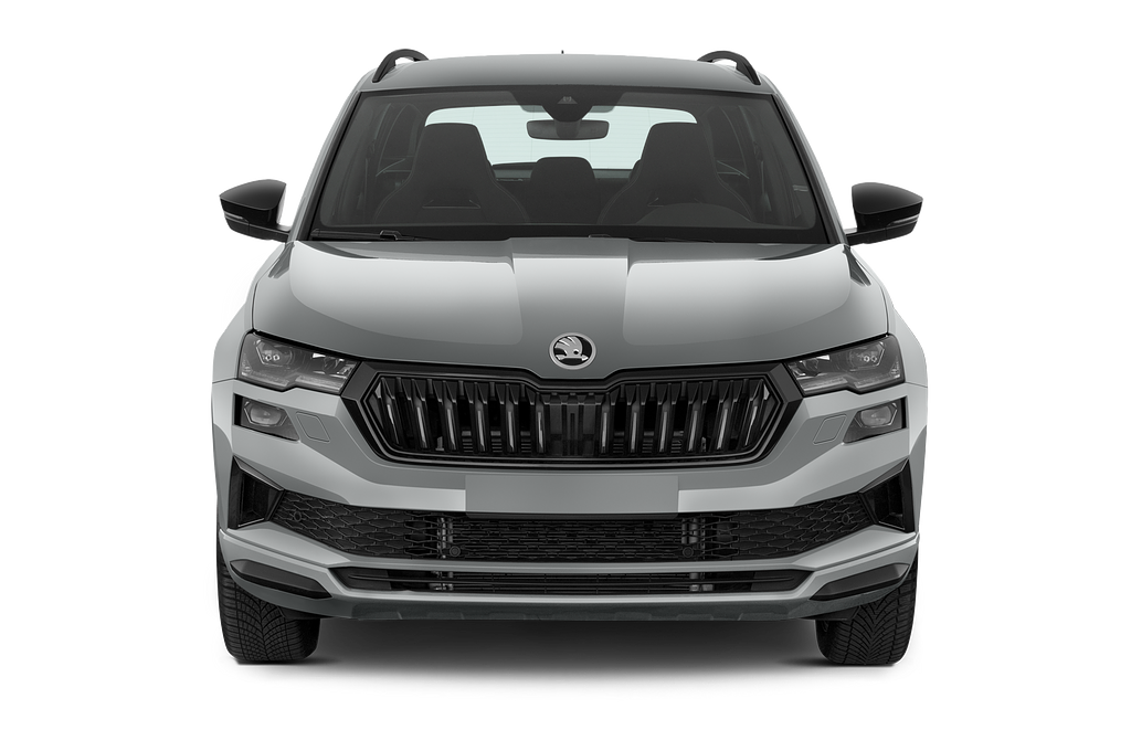 Skoda Karoq (Baujahr 2023) Sportline 5 Türen Frontansicht