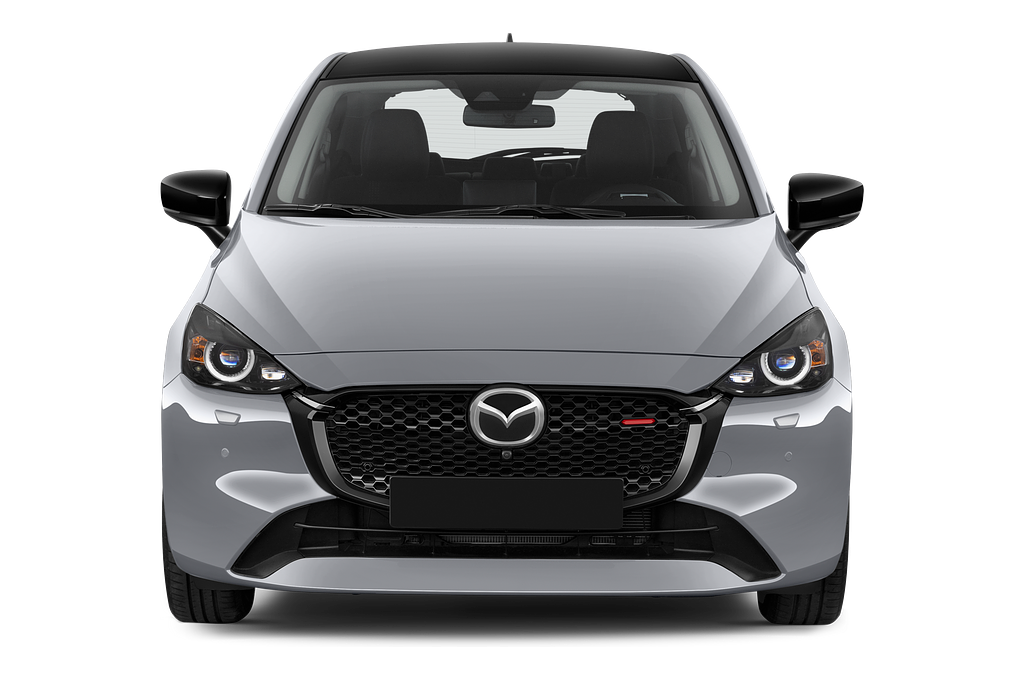 Mazda Mazda2 (Baujahr 2023) Homura Aka 5 Türen Frontansicht