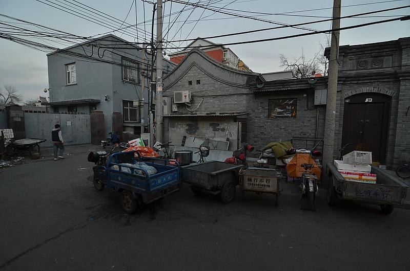 Hutongs von Peking