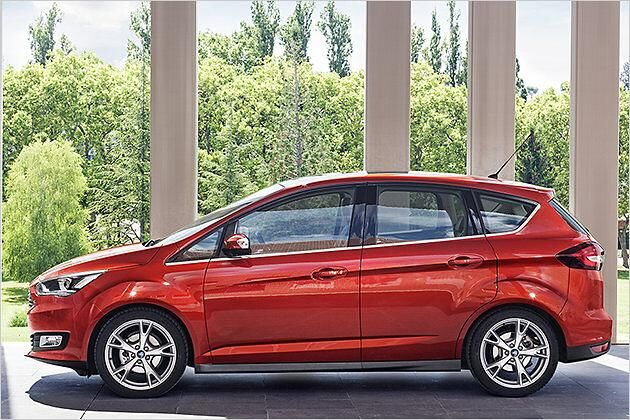 Im Vergleich zum Focus ist der C-Max um drei Zentimeter länger