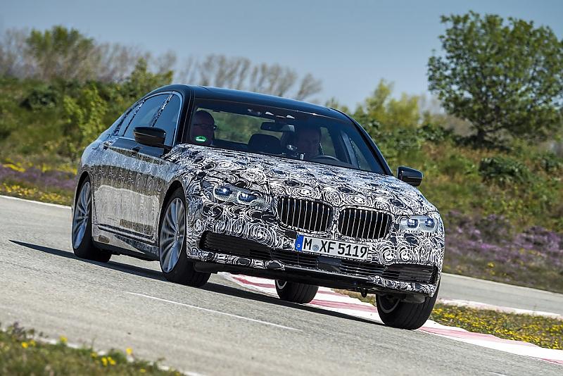 BMW 740 Li Baureihe G11 / G12 Prototyp - präzises Handling