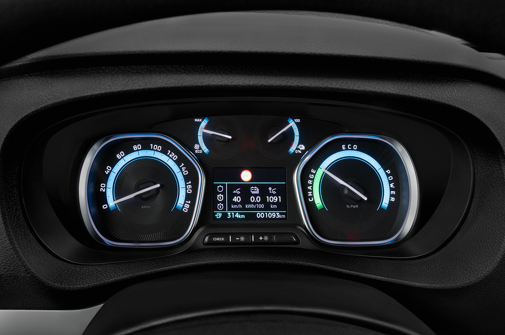 Citroen e-Spacetourer (Baujahr 2023) Shine 4 Türen Tacho und Fahrerinstrumente