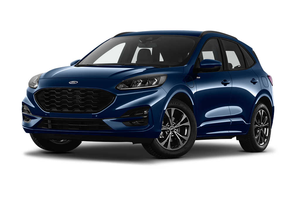 Ford Kuga Plug-in Hybrid (Baujahr 2023) ST-Line 5 Türen seitlich vorne mit Felge