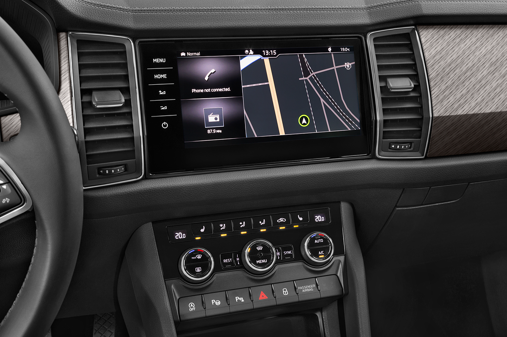 Skoda Kodiaq (Baujahr 2023) Ambition 5 Türen Mittelkonsole