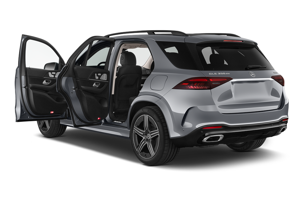 Mercedes GLE (Baujahr 2024) 350 de AMG Line 5 Türen Tür geöffnet