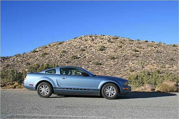 Kraftvoll bereits im Stand: Das neue Mustang-Design kann anmachen