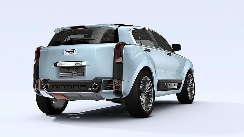 Das Qoros 2 SUV Concept ist ein Plug-in-Hybrid