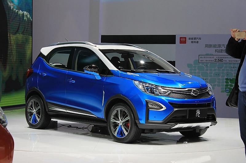 BYD zeigt das kleine elektrifizierte SUV Yuan