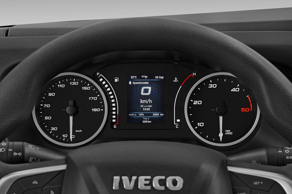 Iveco Daily (Baujahr 2023) 35S 2 Türen Tacho und Fahrerinstrumente